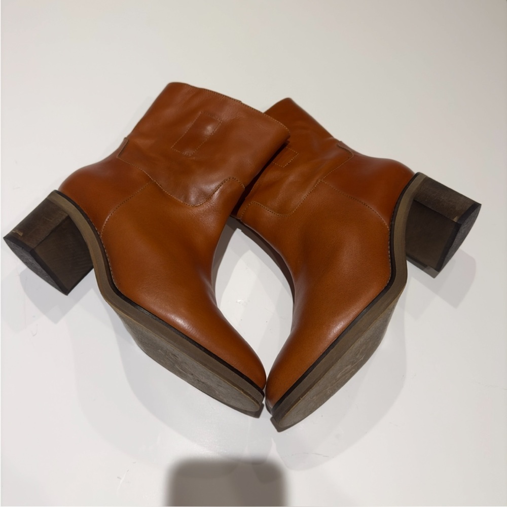 Free People Women's Tabby Bootie in Tusan Tan Cognac - Picture 4 of 7